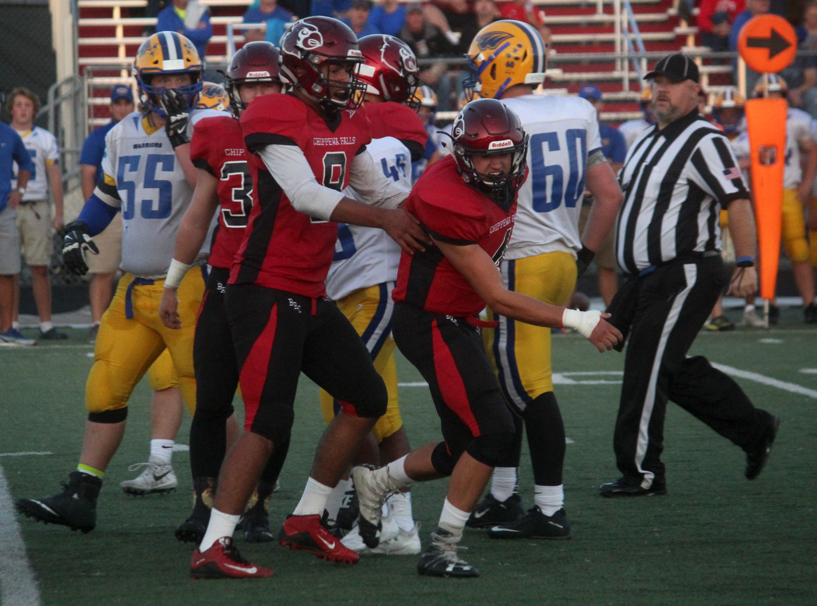 Rice Lake at Chi-Hi football 9-7-18